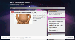 Desktop Screenshot of mariushss.wordpress.com