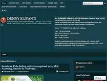 Tablet Screenshot of dennyeliyanti.wordpress.com