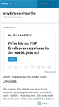 Mobile Screenshot of anytimeasheville.wordpress.com