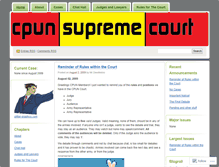 Tablet Screenshot of cpunsupremecourt.wordpress.com