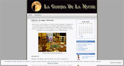 Desktop Screenshot of laguardiadelanoche.wordpress.com