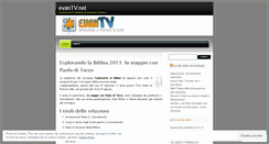 Desktop Screenshot of evantv.wordpress.com