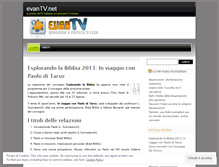Tablet Screenshot of evantv.wordpress.com