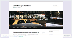 Desktop Screenshot of mackeyjournalism.wordpress.com