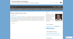 Desktop Screenshot of clouddatatech.wordpress.com