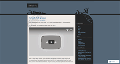 Desktop Screenshot of amusic.wordpress.com