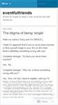 Mobile Screenshot of eventfulfriends.wordpress.com
