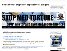 Tablet Screenshot of droguesdependances.wordpress.com
