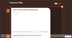 Desktop Screenshot of footwearblog19n.wordpress.com