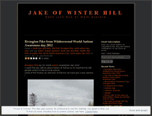 Tablet Screenshot of jakeofwinterhill.wordpress.com