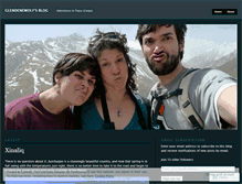 Tablet Screenshot of glendenewolf.wordpress.com