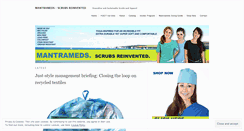 Desktop Screenshot of mantrameds.wordpress.com