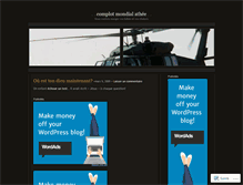 Tablet Screenshot of complotmondialathee.wordpress.com