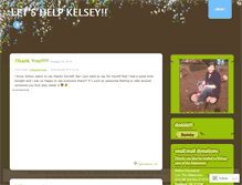 Tablet Screenshot of kelseypieper.wordpress.com