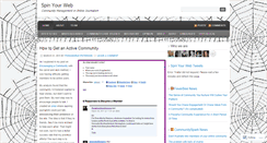 Desktop Screenshot of communitymanagementinonlinejournalism.wordpress.com