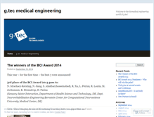 Tablet Screenshot of gtecmedical.wordpress.com