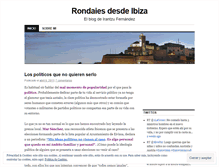 Tablet Screenshot of irantzufernandez.wordpress.com