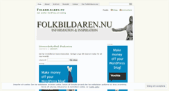 Desktop Screenshot of folkbildaren.wordpress.com