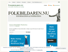 Tablet Screenshot of folkbildaren.wordpress.com