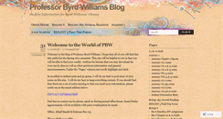 Desktop Screenshot of byrdwipb.wordpress.com