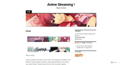 Desktop Screenshot of animefushigi.wordpress.com