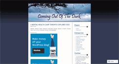 Desktop Screenshot of comingoutofthedark.wordpress.com