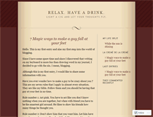 Tablet Screenshot of bemyfriend.wordpress.com