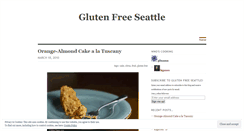 Desktop Screenshot of glutenfreeseattle.wordpress.com