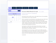 Tablet Screenshot of mobilasuransimurah.wordpress.com