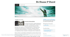 Desktop Screenshot of dpdurst.wordpress.com