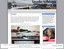 Tablet Screenshot of lecab.wordpress.com