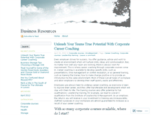 Tablet Screenshot of businessresourcesuk.wordpress.com