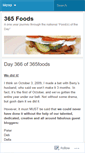 Mobile Screenshot of 365foods.wordpress.com