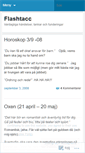 Mobile Screenshot of flashtacc.wordpress.com