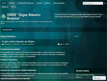 Tablet Screenshot of escolaalgerribeiro.wordpress.com