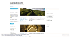Desktop Screenshot of ingreatspirits.wordpress.com