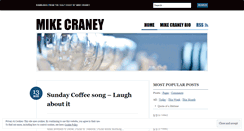 Desktop Screenshot of mikecraney.wordpress.com