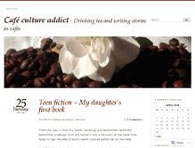 Tablet Screenshot of cafecultureaddict.wordpress.com