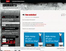 Tablet Screenshot of idamiantv.wordpress.com