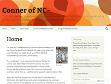 Tablet Screenshot of connermistytrailsnc.wordpress.com