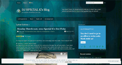 Desktop Screenshot of iamspecialk.wordpress.com