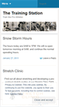 Mobile Screenshot of phillytrainingstation.wordpress.com