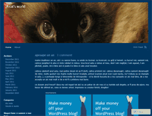 Tablet Screenshot of catsblogging.wordpress.com