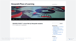 Desktop Screenshot of hesquiahtplaceoflearning.wordpress.com