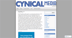 Desktop Screenshot of cynicalmedia.wordpress.com