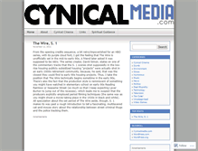 Tablet Screenshot of cynicalmedia.wordpress.com