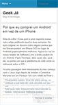 Mobile Screenshot of geekja.wordpress.com