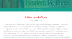 Desktop Screenshot of cllhealed.wordpress.com