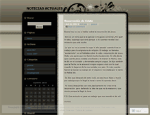 Tablet Screenshot of noticiasvane.wordpress.com