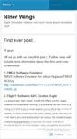 Mobile Screenshot of ninerwings.wordpress.com